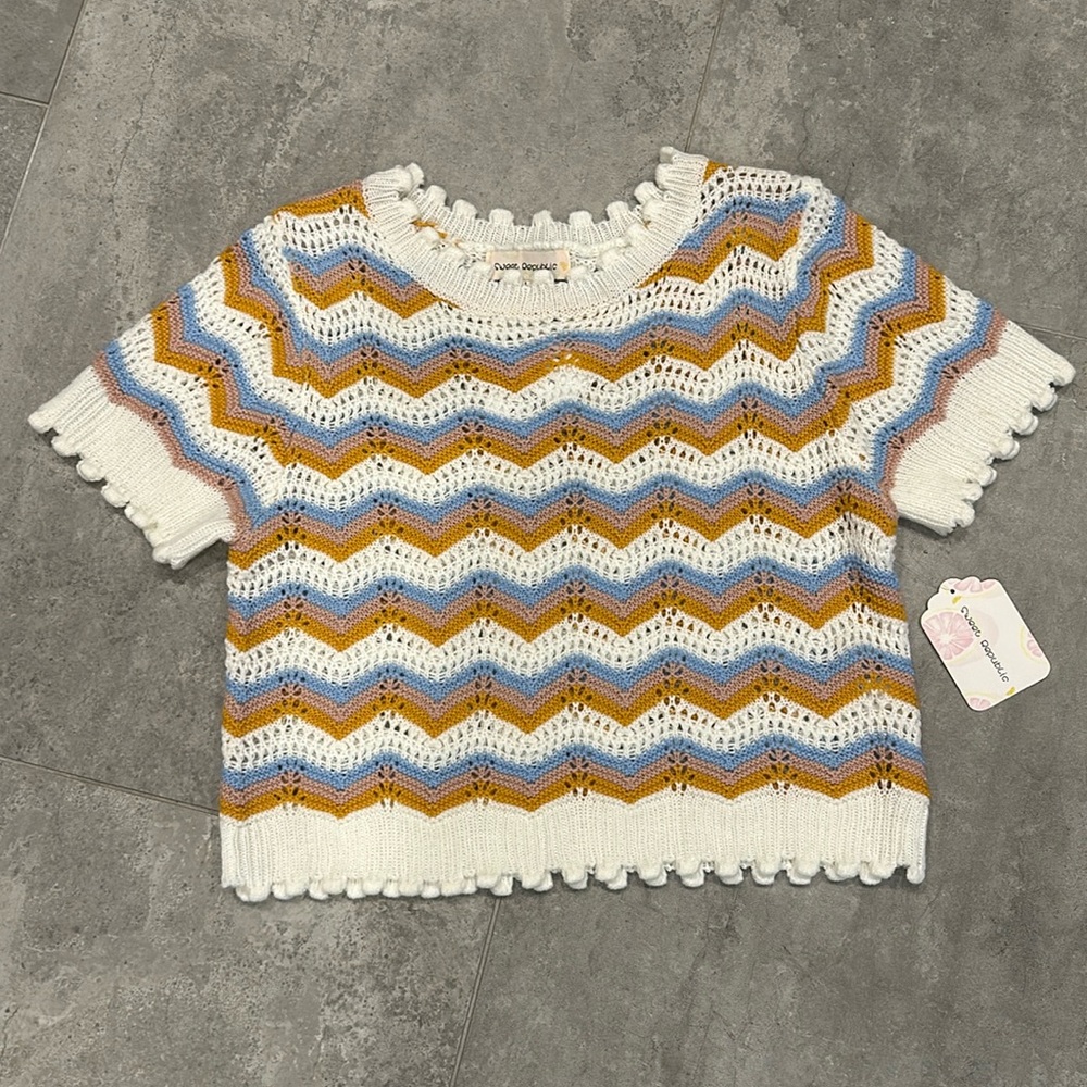Knit Sweater Top